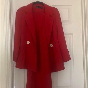 Red Zara Suit - Super Chic